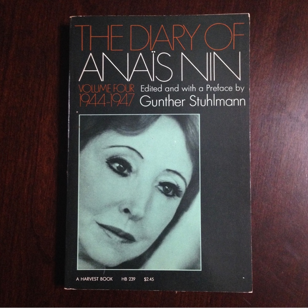 “The Diary Of Anais Nin: Volume Four”